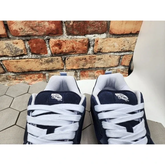 Vans Utility Mono Knu Skool Skate Men Sz 11.5 Sneakers Shoes Navy VN0009QCBX9